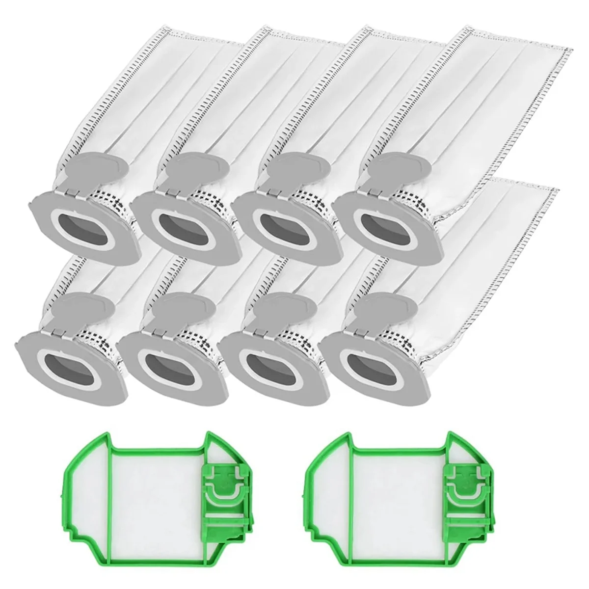 Set di sacchetti per la polvere per Vorwerk per aspirapolvere Kobold VK7 per tipo aspirapolvere FP7 pulisci e rinfresca il tuo spazio