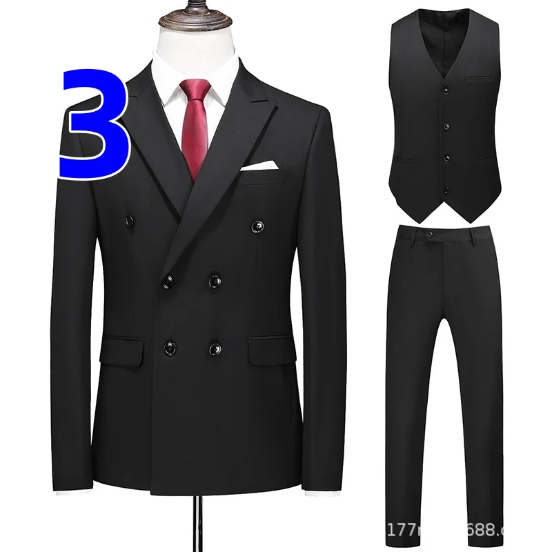 M5311 abito scozzese da uomo slim fit in stile coreano