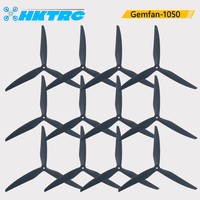 Gemfan Flash 1050 3-Blad 10*5*3 PC Three bladed Propeller FPV Mark4 V2 10 inch Frame RC multi-rotors Long Range Drones DIY Parts