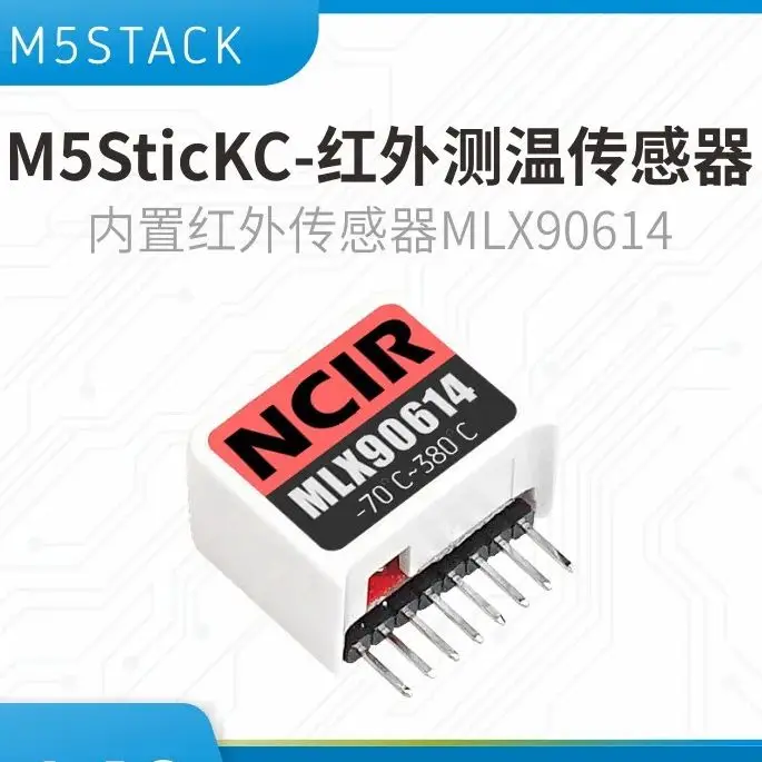 M5Stack Official NCIR Infrared Temperature Sensor MLX90614 for Human Body Temperature Measurement