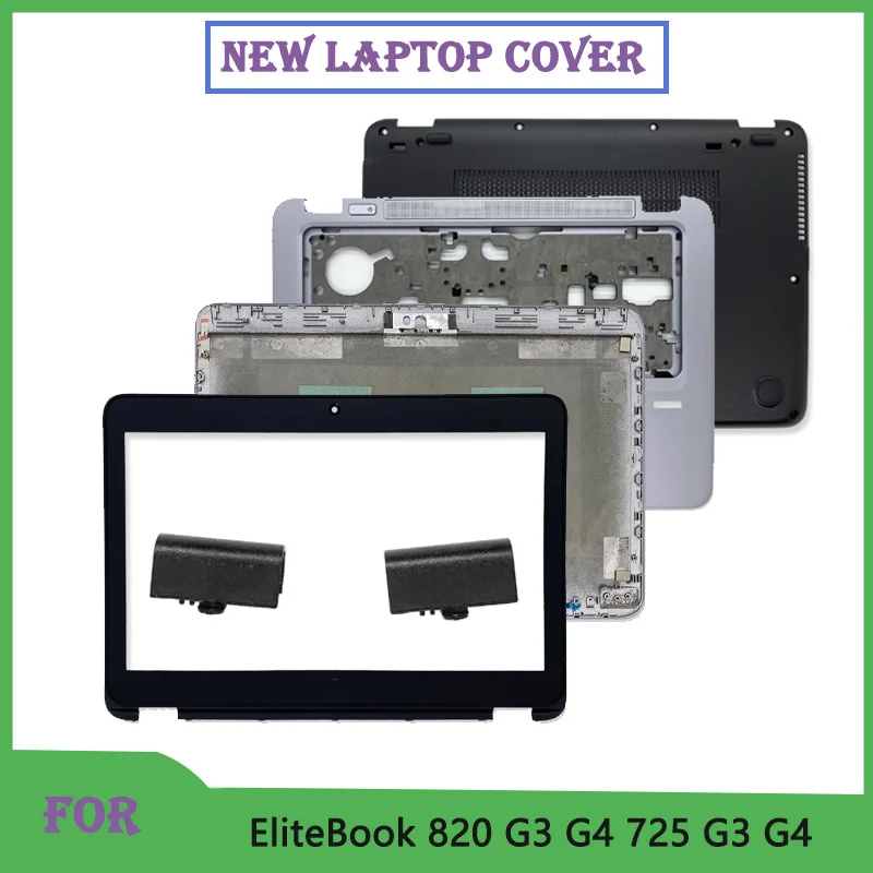 

New For EliteBook 820 G3 G4 825 725 720 G3 G4 Laptop Screen Back Cover Front Bezel Palmrest Bottom Case Hingecover Replace Cover