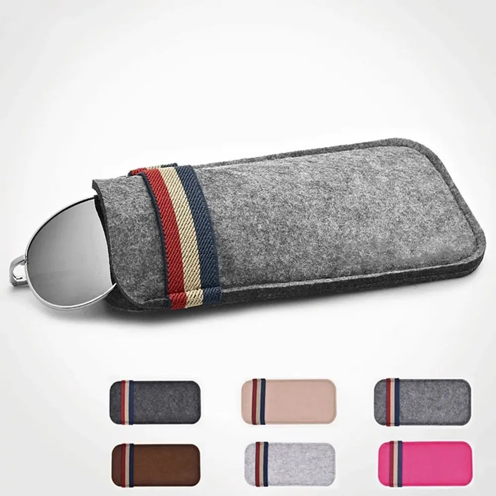 

Soft Unisex Felt Cloth Portable Sunglasses Container Glasses Storage Sunglasses Bag Glasses Bags Glasses Box