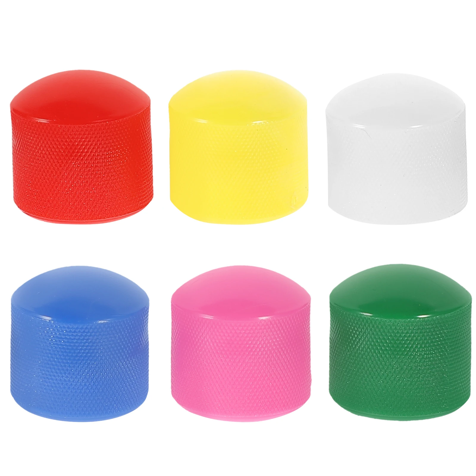 

6 Pcs Volume Buttons Guitar Control Knobs Switch Cap for Electric Tone Replacement Knob‘ Caps