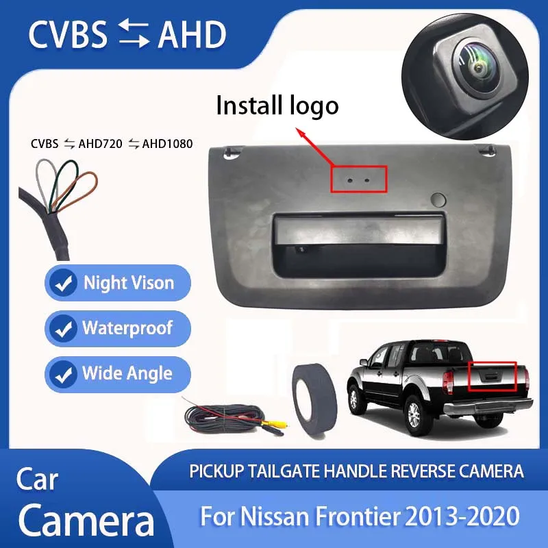 

Car Reverse Backup Camera Trunk Car Tailgate Handle Parking Camera 906069BF0A For Nissan Frontier 2013-2017 2018 2019 2020