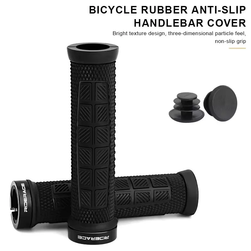 Fahrrad-Lenkerabdeckung, Gummi, stoßfest, rutschfest, ergonomische Fahrradgriffe, Fahrrad-Lenkergriffe, Sperre am MTB-Fahrrad – Detail 11