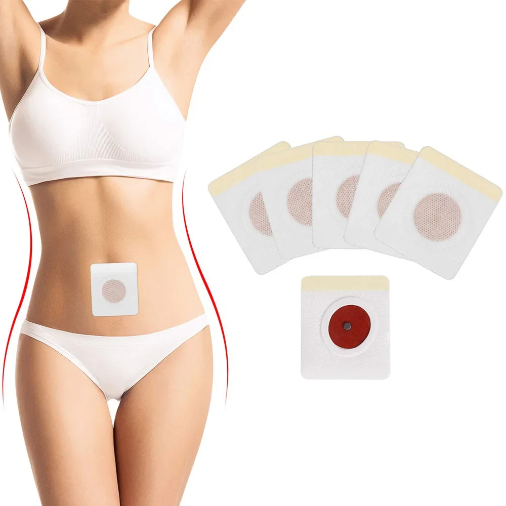 Slimming Patch Fast Burning Weight Lose Natural Herbs Sticker Body Shaping Magnetic Thinner Abdomen Navel Slimming Patch Slime