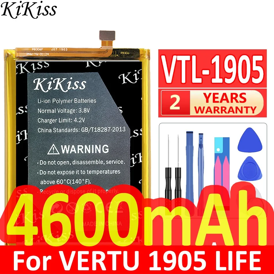 

KiKiss Battery for VERTU 1905 LIFE VBL-04 Batteries Batterij + free tloos