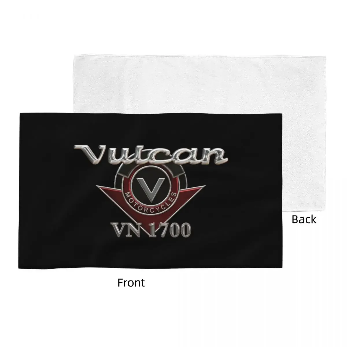 Vulcan VN 1700 Logo Super Soft Cotton Face Towel Quick Drying Motorcycle Shower Towels