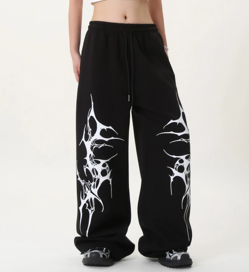 Pantalones de baile de Jazz holgados para mujer, marca de tendencia de baile callejero Retro americano, pantalones deportivos, pantalones de chándal de baile hip hop
