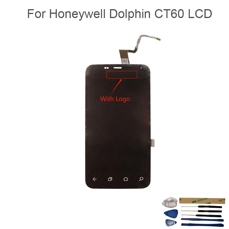 ЖК-дисплей с сенсорным экраном для Honeywell Dolphin CT60