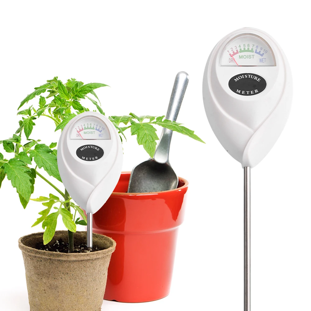 Medidor de PH da luz solar da umidade 3 in1 da água do solo da acidez da umidade Luz PH Teste do jardim Plantas Flores Moist Tester Testing Instrument