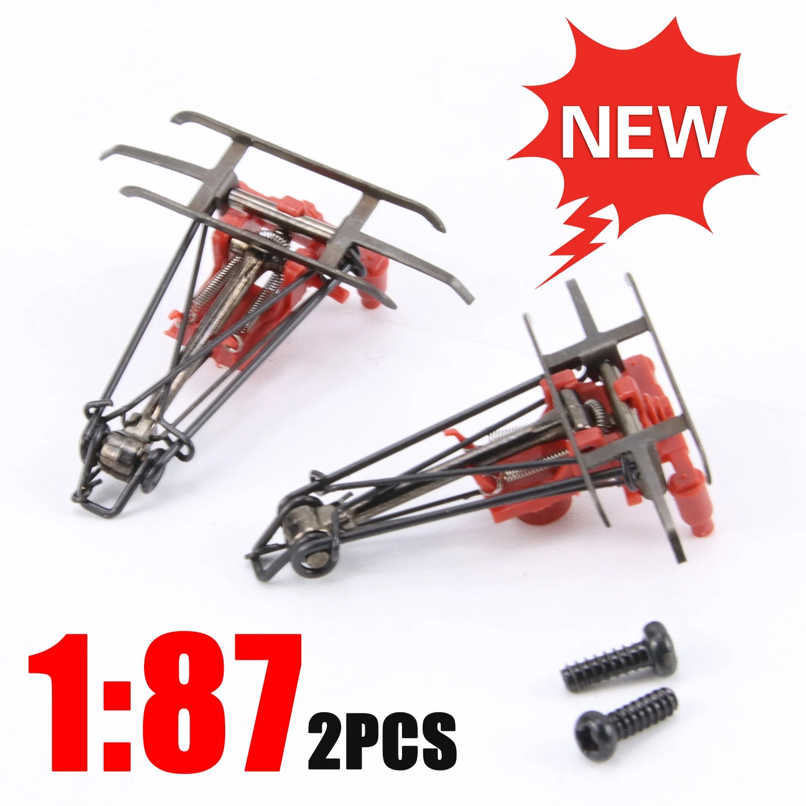 1:87 HO Scale Train Electric Traction Pantograph 2PCS DIY  Train Arm Bow for bachmann Model