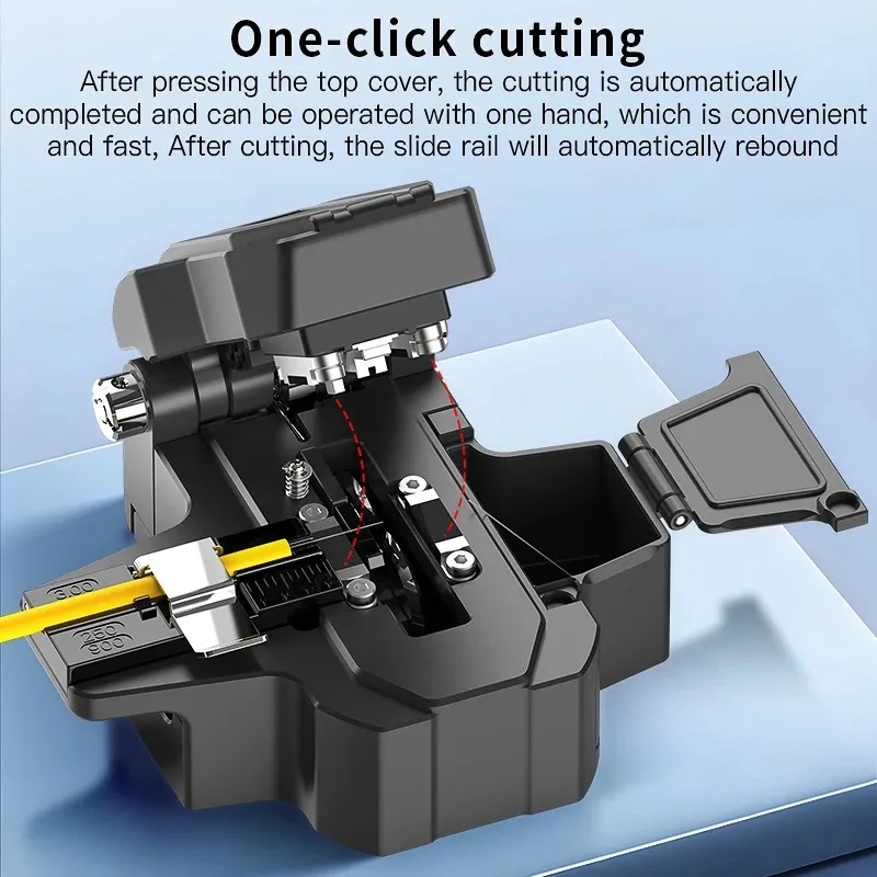 

COMPTYCO VD-50 FTTH Инструмент Скалыватель оптического волокна Одноступенчатый сварочный аппарат для оптоволокна Нож для резки