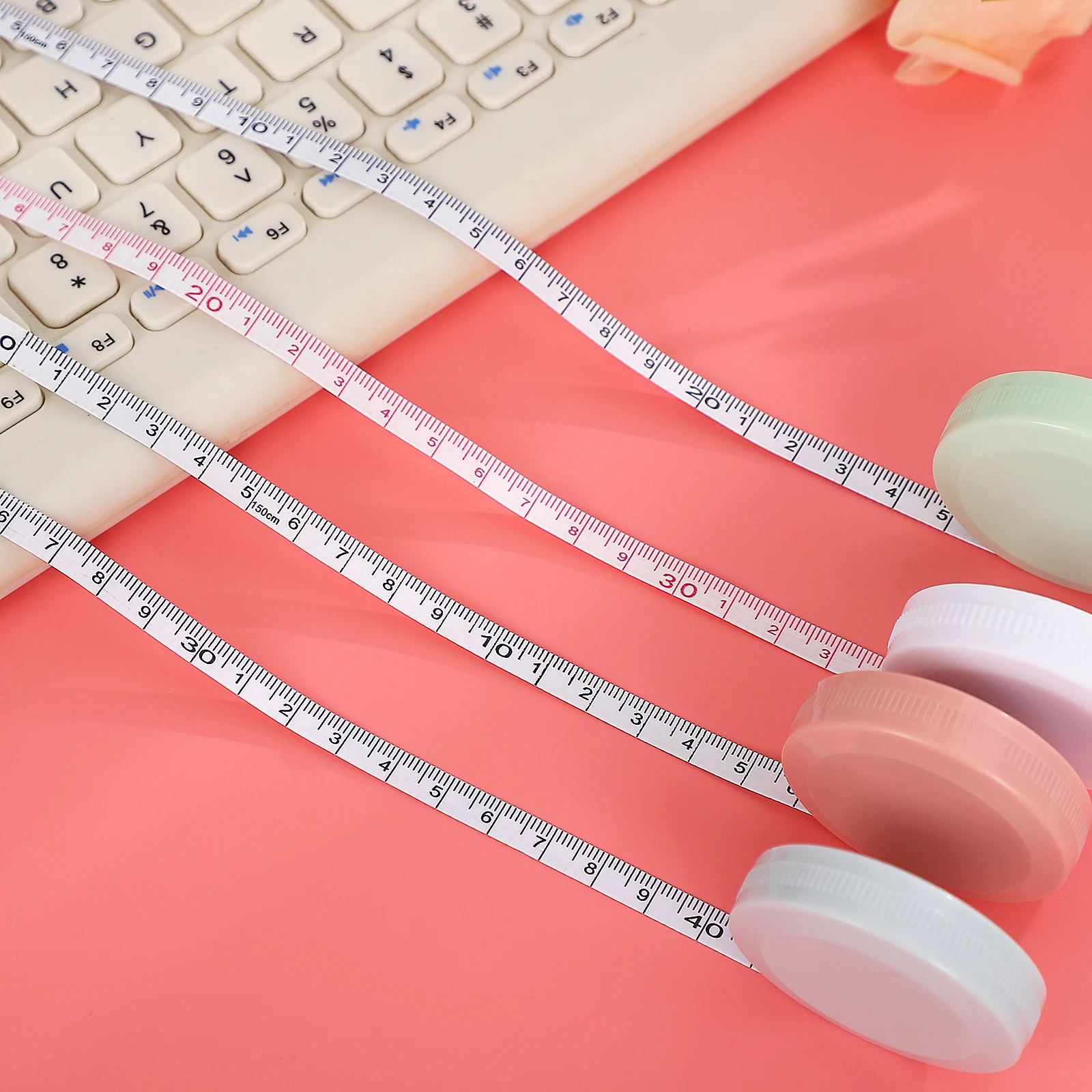 150cm Multifunction Mini Small Tape Measure Automatic Retraction Cute Student Measuring Tools Drawing Measuring Tape Stationery