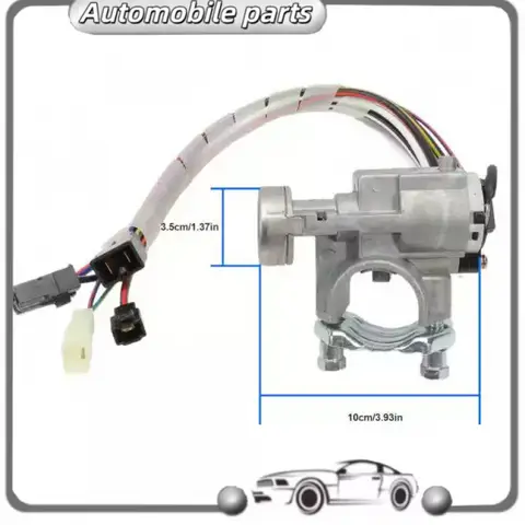Ignition Switch Lock Cylinder with Wire & 2 Keys For 1986-1993 Mazda Pickup Ignition B2000 B2200 B2600 UB3976290 UB39-76-290