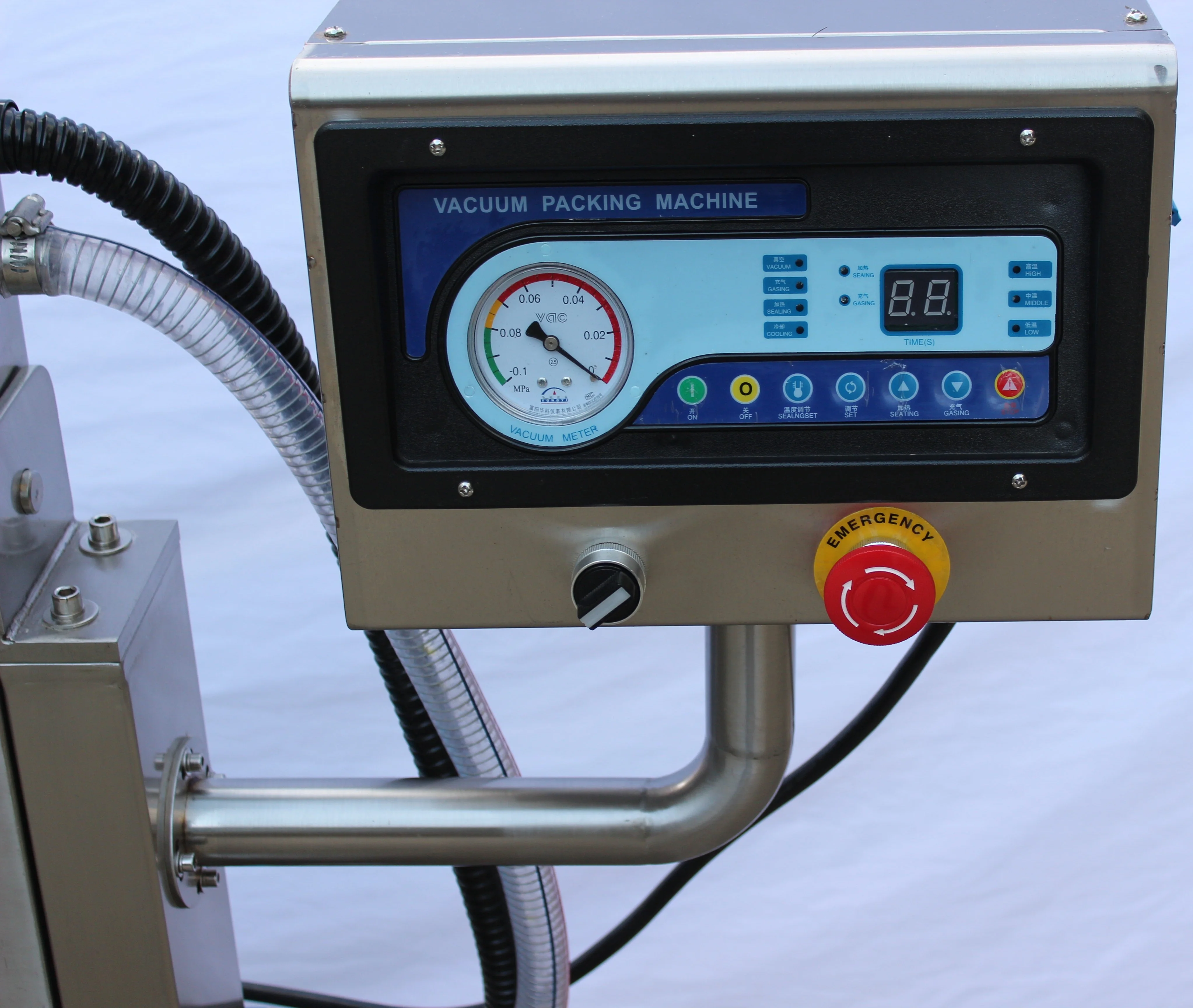 Vertical Chamber Vacuum Packing Machine for Brick Coffee Powder Flour