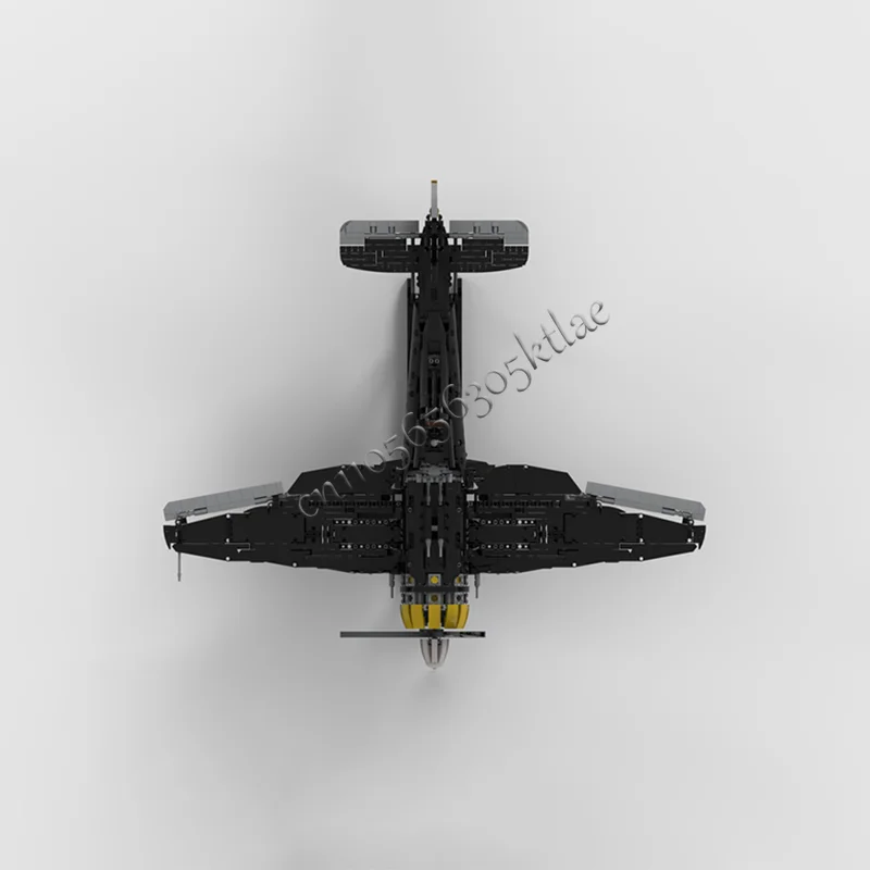 2523 PCS Hot Selling Propeller Aircraft Model Design Modular Building Blocks Kids Assembly Display Toys Festival Surprise Gift