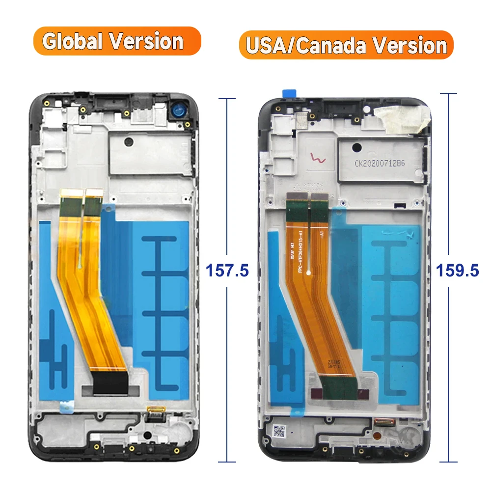 6.4\'\' For Samsung A11 SM-A115F LCD Display Touch Screen Digitizer Assembly For Samsung SM-A115F/DS lcd screen