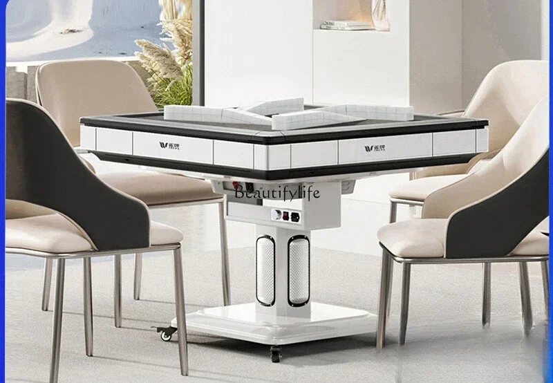 

Roller coaster mahjong machine folding automatic bass electric machine hemp table