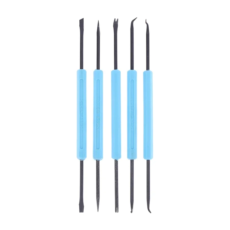 6 قطع أداة مساعدة لإزالة اللحام، أداة إصلاح تنظيف ثنائي الفينيل متعدد الكلور، مجموعة أدوات مساعدة لحام ألواح الدوائر