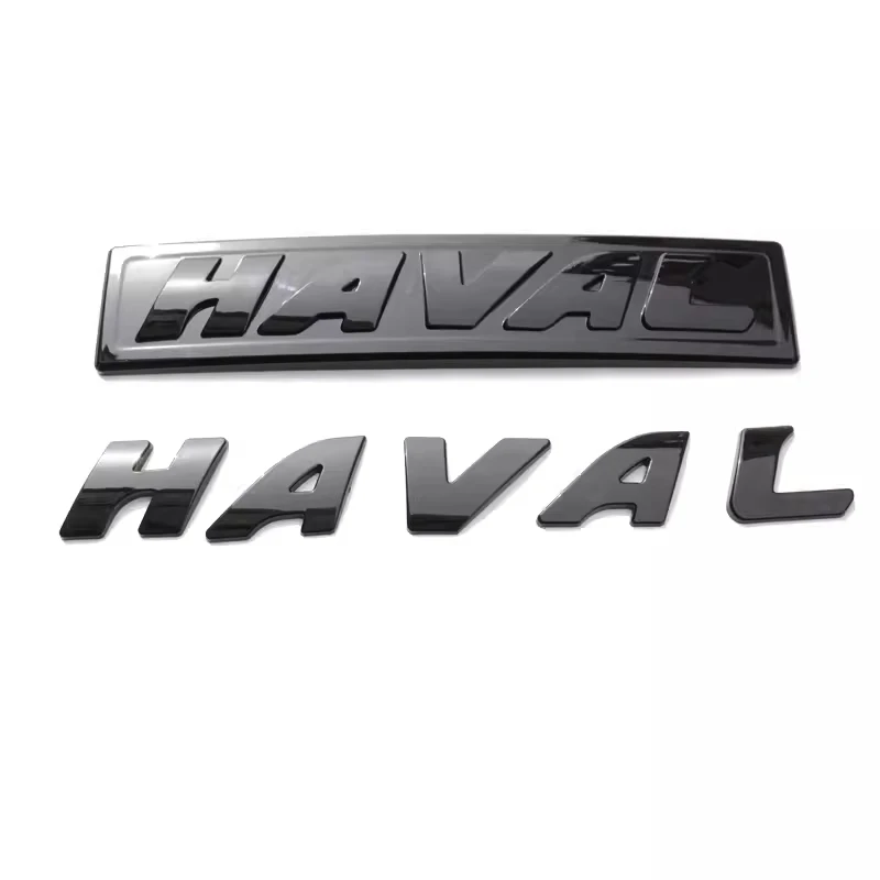 Front Grille Hood Logo Stickers For Haval H6 Front Rear Trunk Styling Emblem Paste Car Accessories