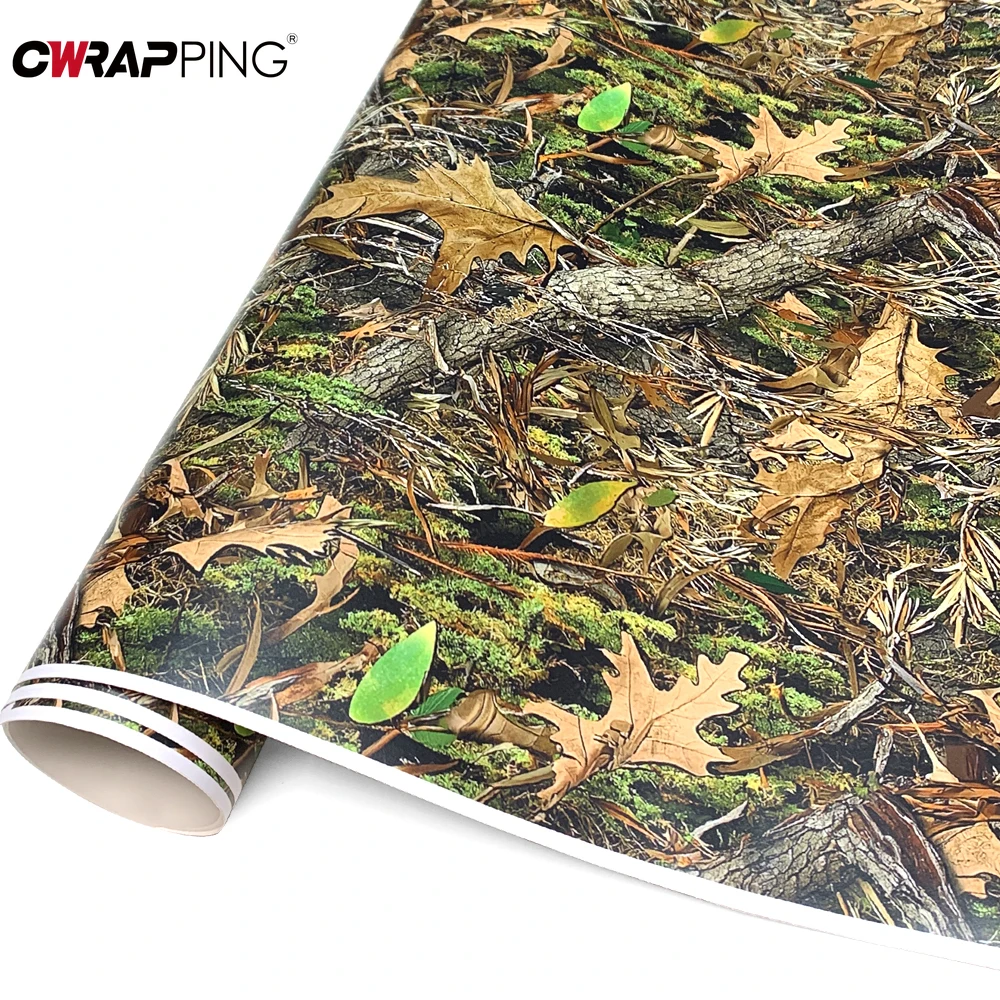 Waterproof Paint Leaf Camouflage Exterior Car Vinyl Wrap Motorcycle Stickers Vinyl Paper for Car Body Films Motorcycles Sticker