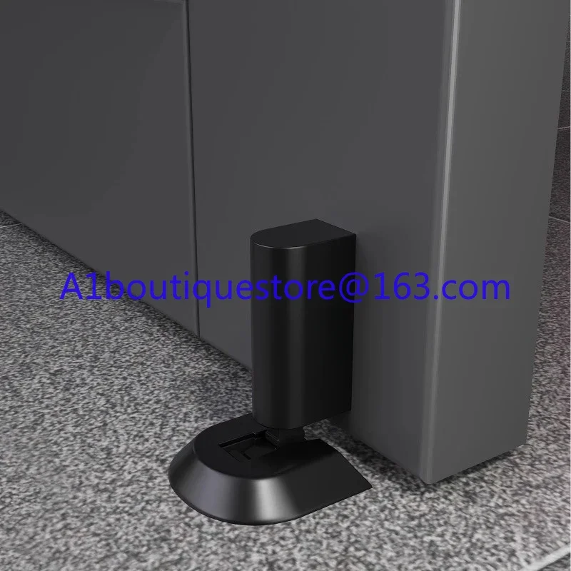Ground suction, non perforated door suction, extremely narrow glass door stopper, windproof