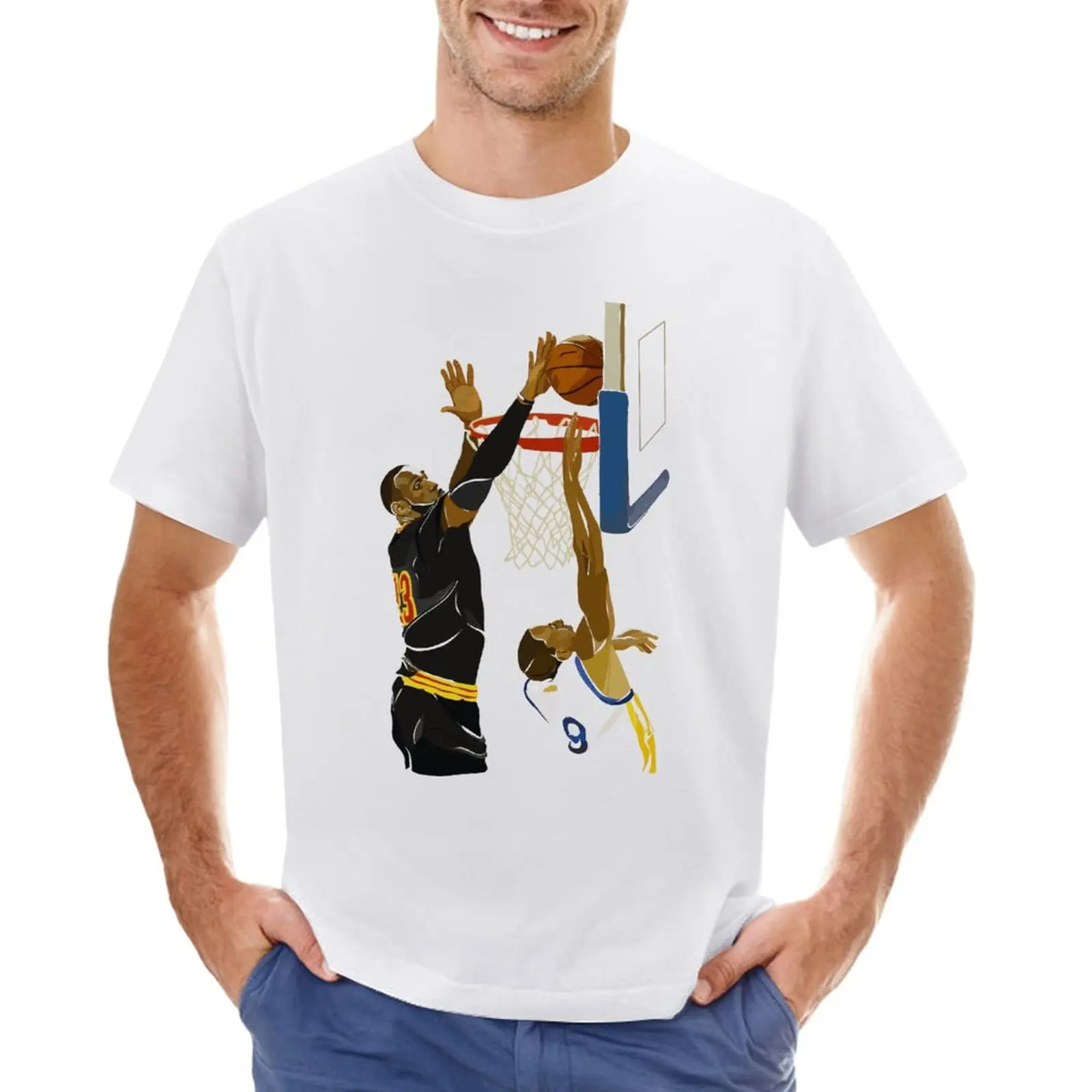 Camiseta LeBroner y Jamess 2023, baloncesto, estrellas (17), gráfico Vintage, Fitness, talla europea, alto grado