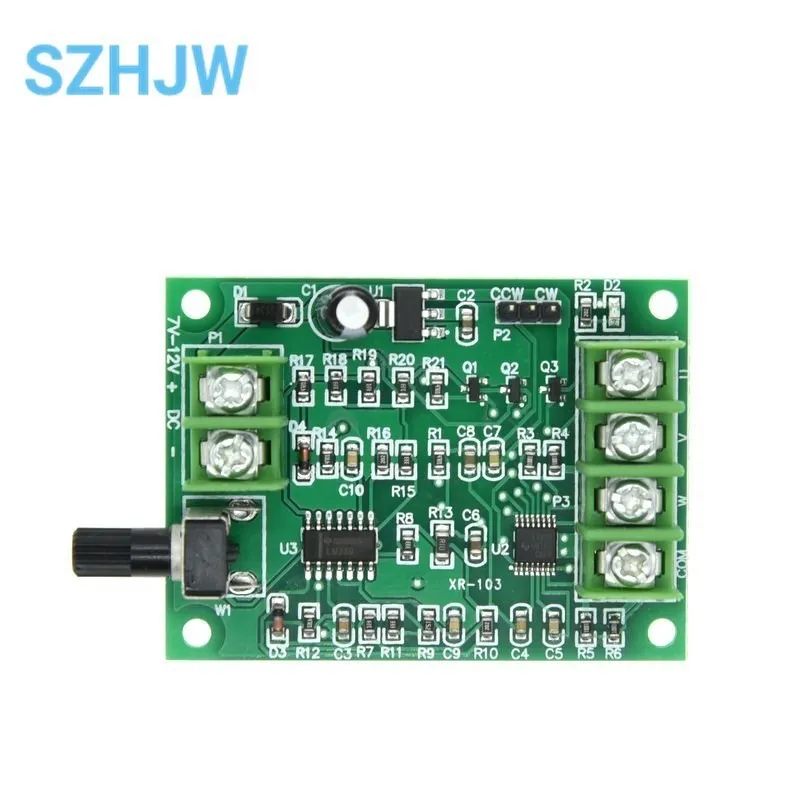 Brushless DC motor drive board Speed ​​control board Optical drive hard disk motor controller 7V-12V