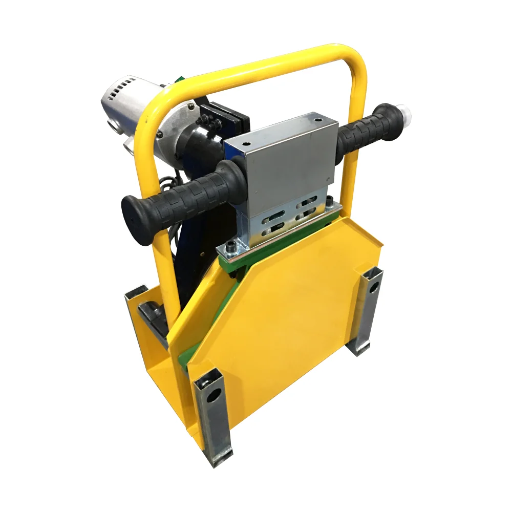New 40-200mm Manual Single Column Screw Hydraulic Butt Welder for PE/PP/PVC/Poly Precision Pressure Gauge Auto-Lock Function - view 4