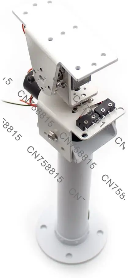 

DIY DC Dual Axis Pan Tilt Solar Tracking and Monitoring Robot Heavy Load,High Torque All Metal X Axis Y Axis Worm Gear Motor