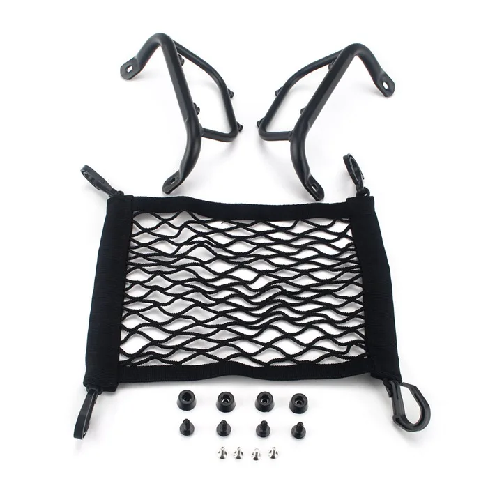 

Luggage Rack, Pedal Bracket, Aluminum Packaging Bracket, with Nylon Mesh Bag