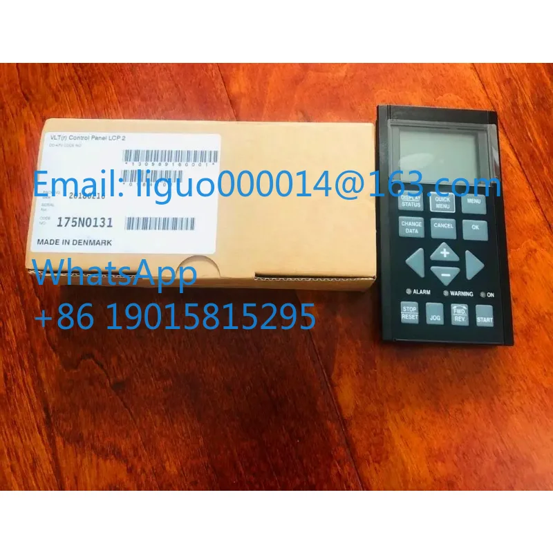 Универсальная панель управления инвертором серии VLT2800/5000 Инверторная панель управления LCP2 175N0131 Универсальная панель управления инвертором серии VLT2800/5000 Инверторная панель управления LCP2 175N0131