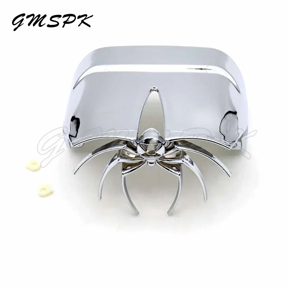 

Chrome Spider Motorcycle Rear Tail Light Cover Fit for Harley Dyna Electra Glide FLH Road King FLHR