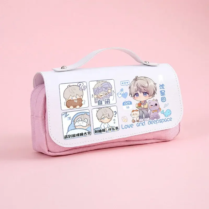 Spiel Zayne Liebe und Deep space Xavier Rafayel Anime Schul bedarf Taschen Student Kugelschreiber Stift Fall große Kapazität Feder mäppchen Geschenk