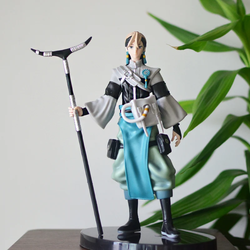 

Фигурка GACHI AKUTA Zanka Nijiku, 21 см, с белыми волосами, аниме-модель Junkman Scavenger, коллекционная фигурка, украшение, подарок