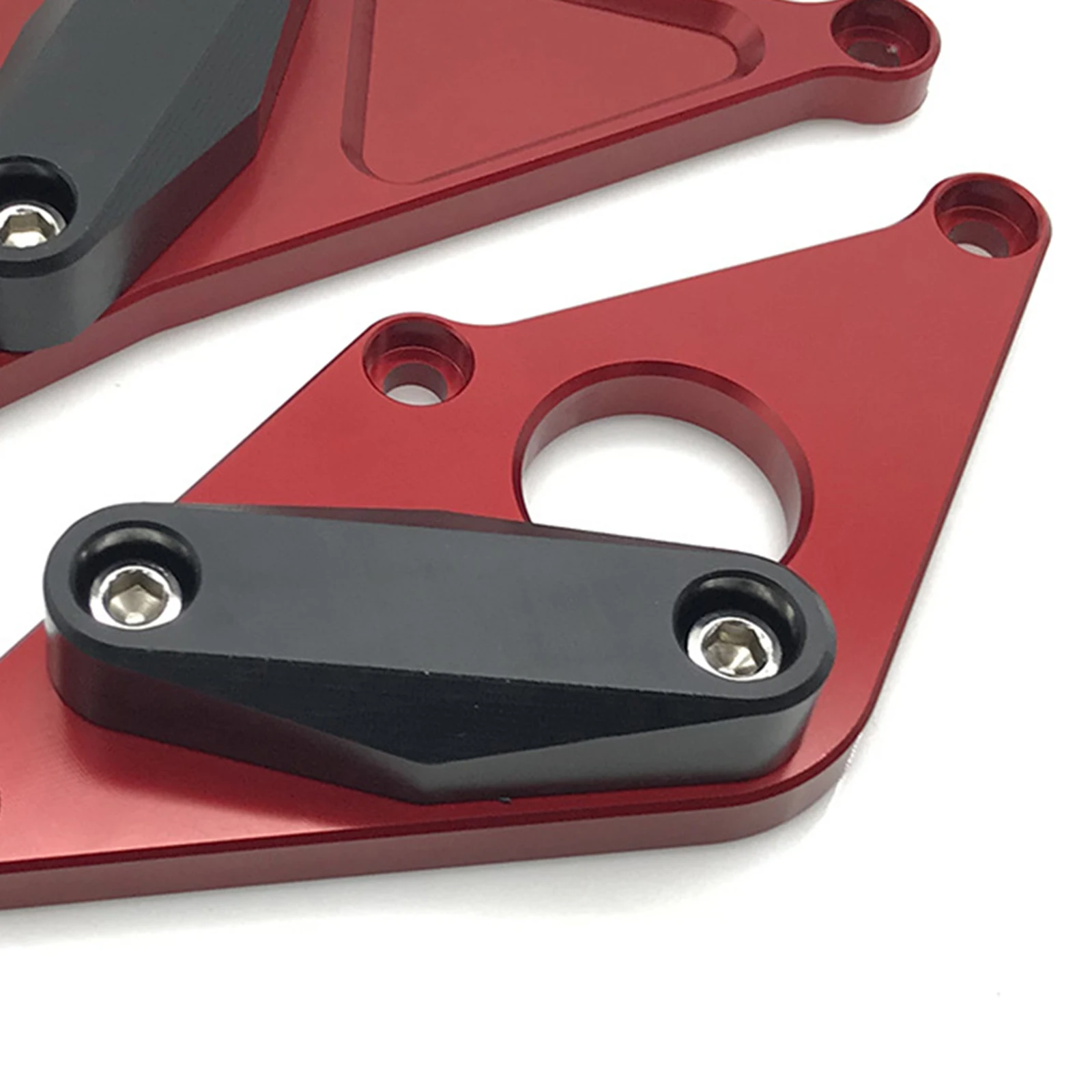 قطعتان من حاوية محرك الدراجة النارية الجزء الثابت يناسب عام 2017