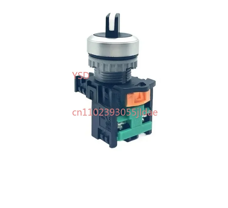22mm Diameter 3 Position Self Locking Rotary Knob Switch Power Select Control Switch