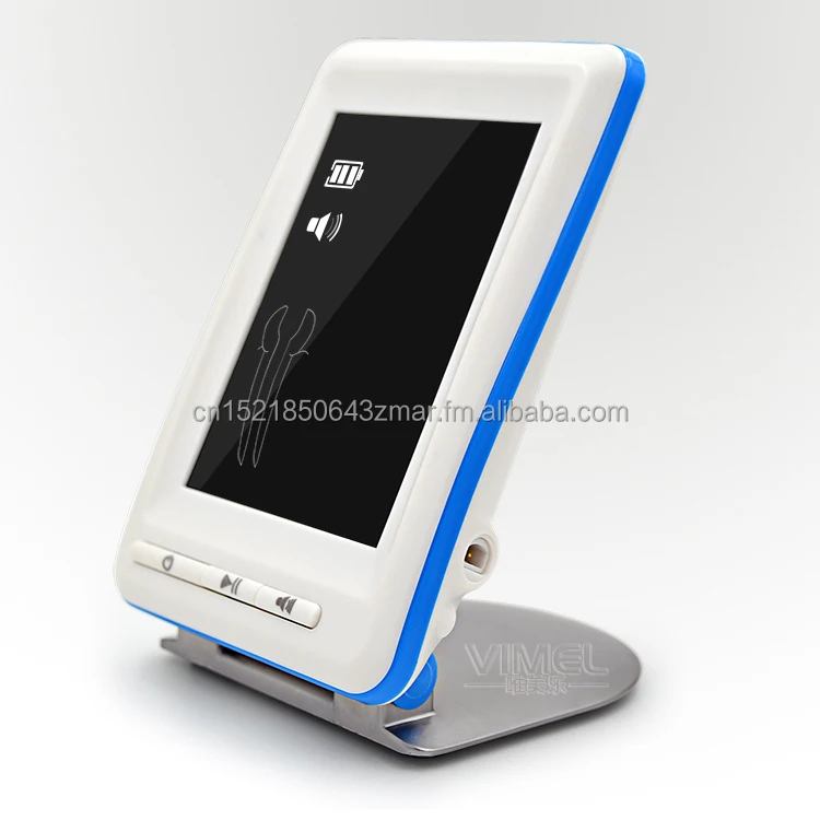 Dental Apex Locator Root Canal Measurement Meter 4.5 LCD Display with File Clip Hook Vertical Type Probe for Dental Instruments