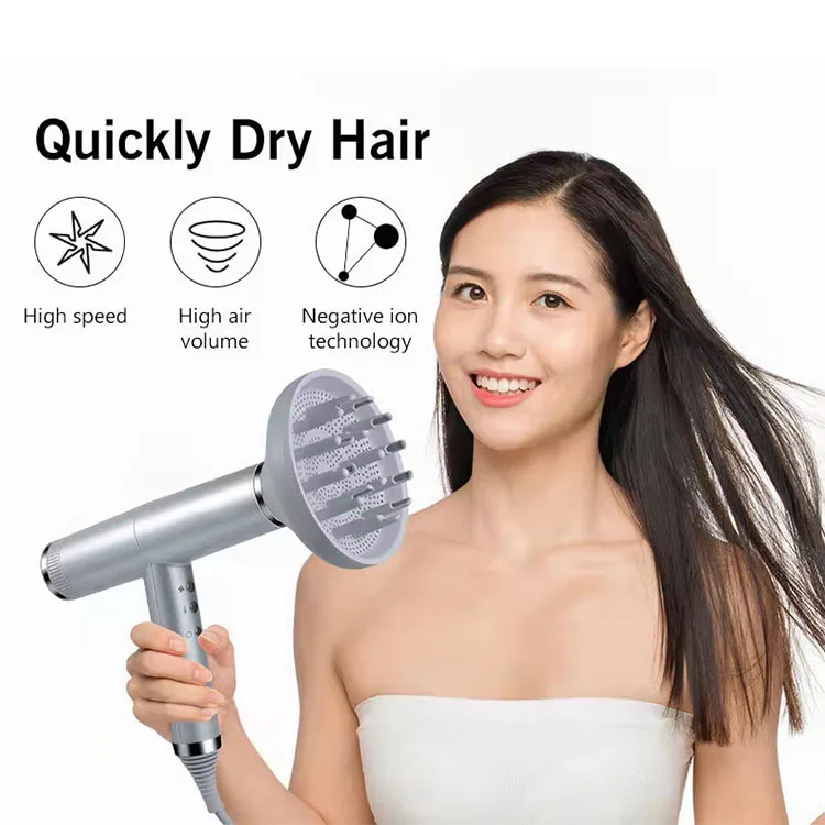 Hot Selling 1600W  Hair Dryer Salon Professional Motor Concentrator/Diffuser/Ionic Function Professional Blow Hair Dryer