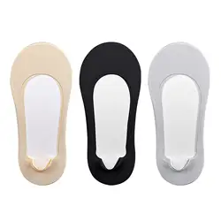 Calcetines invisibles de corte bajo para hombre, medias finas invisibles, antideslizantes, 1 par