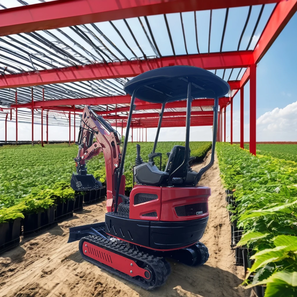 Fabricante de escavadeira EPA Kubota motor tipo pista agrícola personalizado para venda