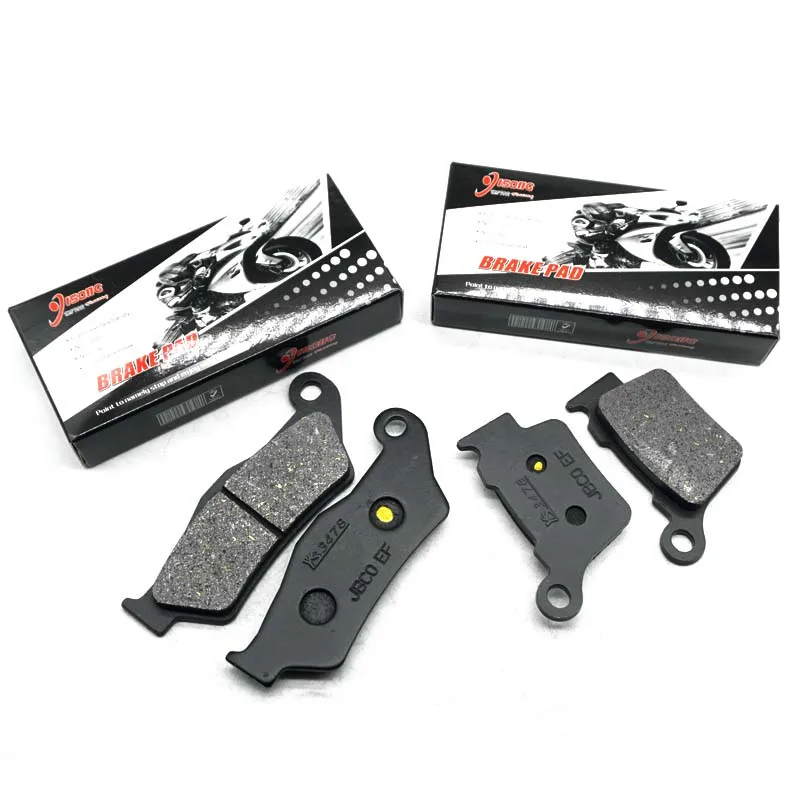 Motorcycle Front Rear Brake Pads Kits For HUSQVARNA TXC250 Cross Country 2008 2009 2010 2011 2012 TXC250R 2013 CR125 TC 125 WR