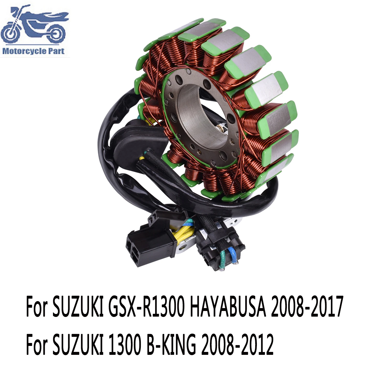 

1300cc Stator Coil for SUZUKI GSX-R1300 GSXR1300 GSXR HAYABUSA 08-17 1300 B-KING 08-12 32101-24F30-000 Magneto Generator Coil