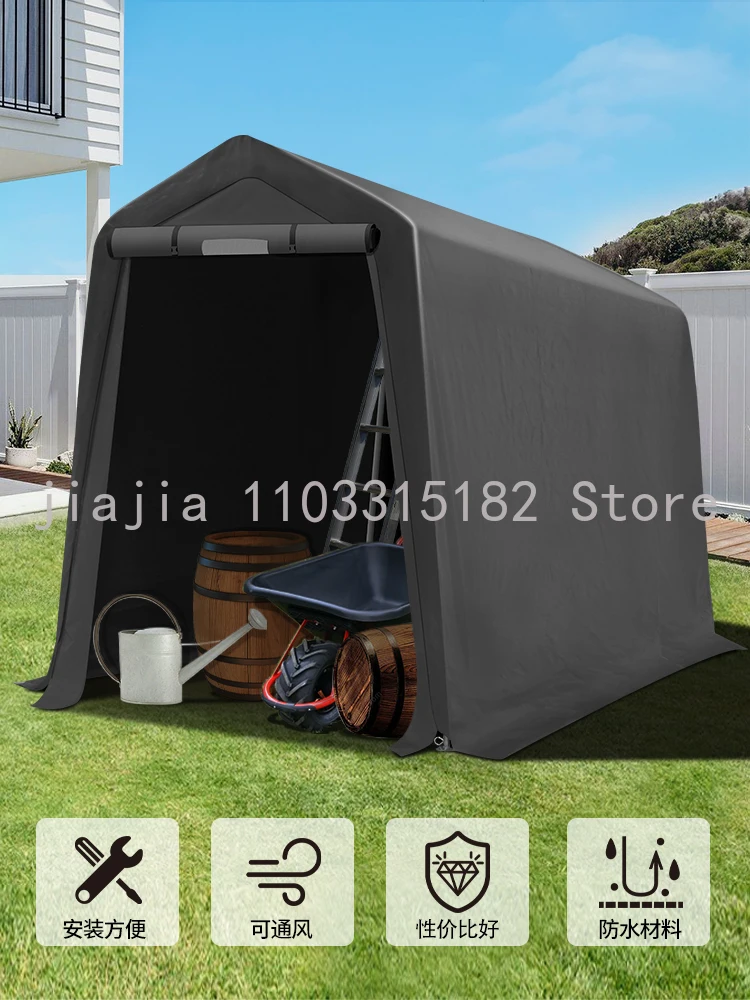 Motorcycle Garage HOMFUL Outdoor Folding Motorcycle Shelter Tent Shed Storage Motorcycle Cover