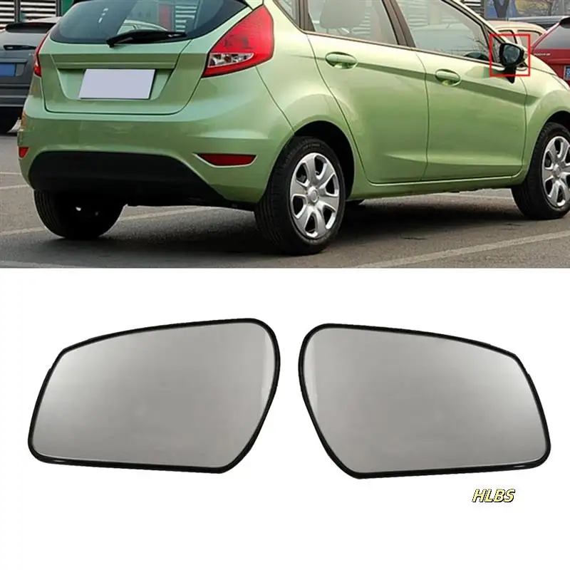 

Car Heated Rear Mirror Glass Lens For Ford Fiesta MK5 2001-2010 Side Mirror Lens Car Accessories Right
