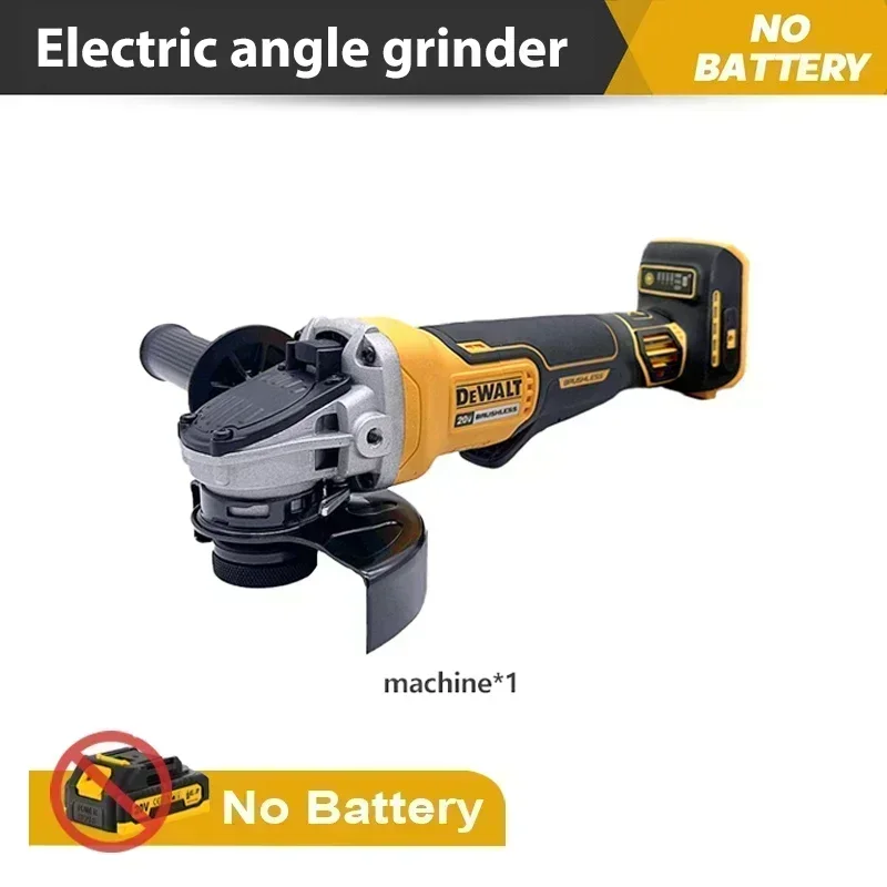Dewalt 125MM DCG406 Draadloze Borstelloze Haakse Slijper 9000 RPM Snijmachine Polijstmachine Tool Voor 18 V/20 V Batterijen