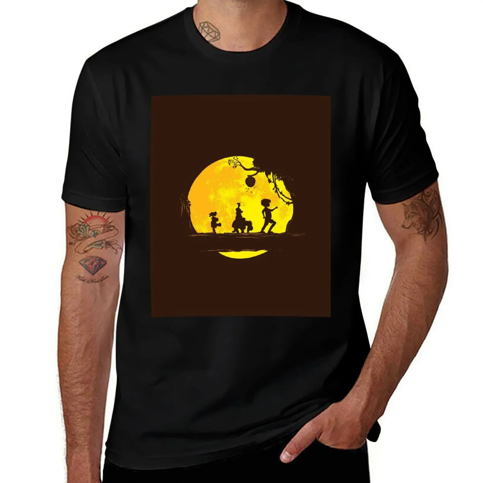 Friendly Moonwalk T-Shirt Tough Fabric Work Tee T-Shirt