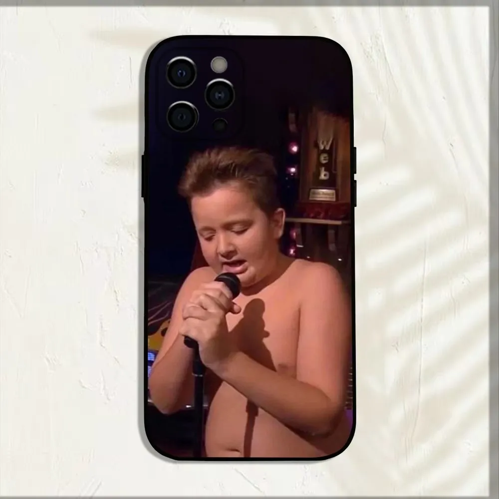 Funny Gibby S-Singing From Icarly Phone Case For iPhone 16,15,14,13,12,11,Pro,X,XS,Max,XR,Plus,Mini Soft Black Cover