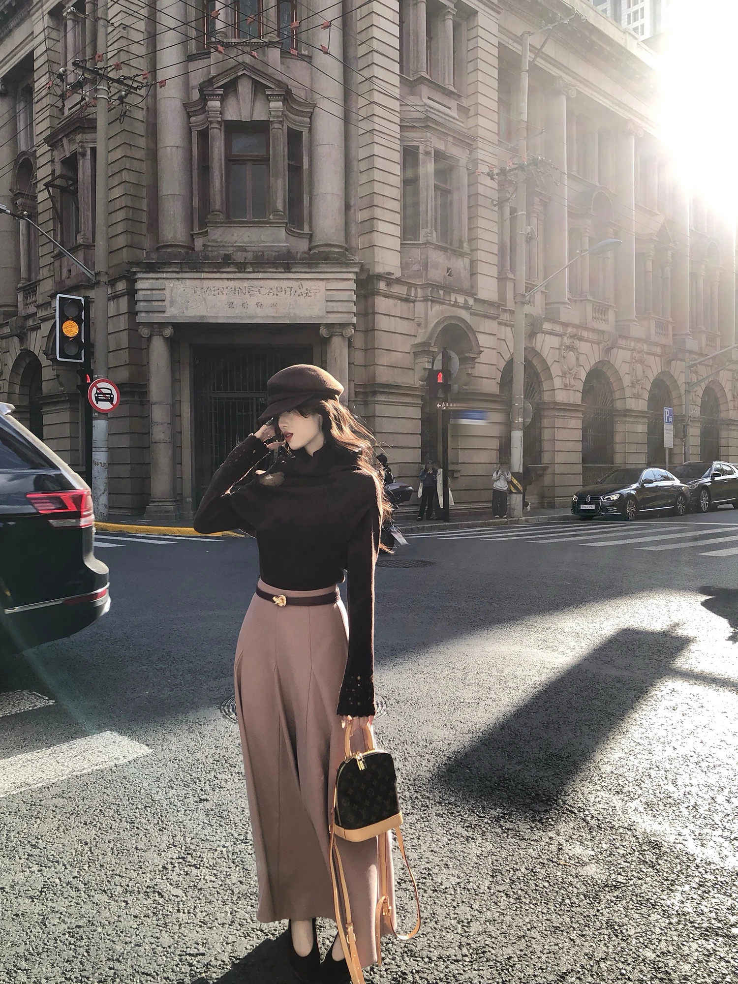 

Detachable oulder Woolen Knitted Long Sve Base irt Autumn Winter Aosphere Top French Sle Soft Wool Women's Faion